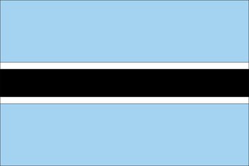 National flag of Botswana